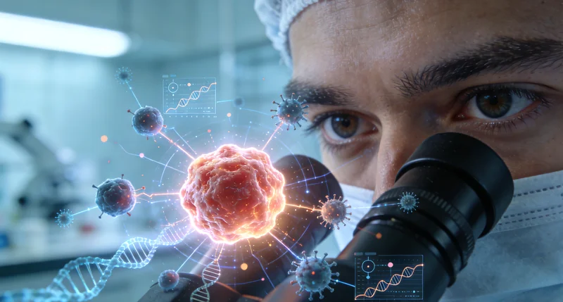 淮南医生与肺癌患者讨论基因检测