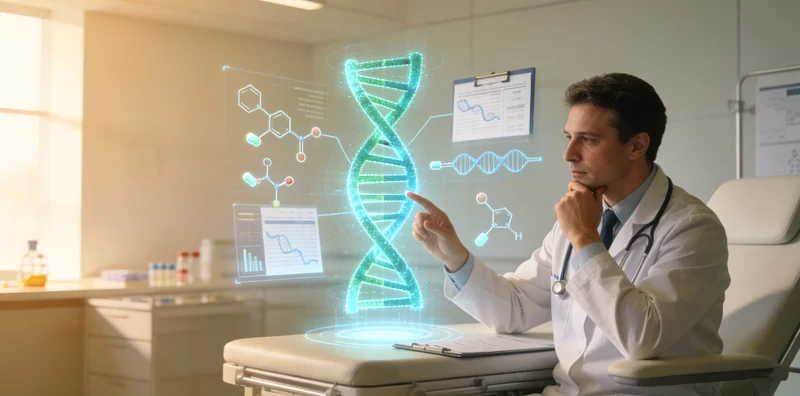 海门家庭共同查看和理解基因检测