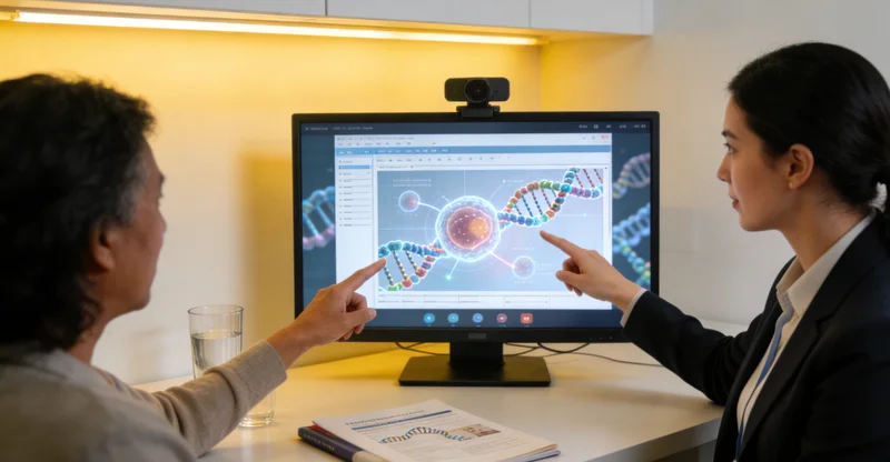 克州医院遗传咨询门诊接待患者