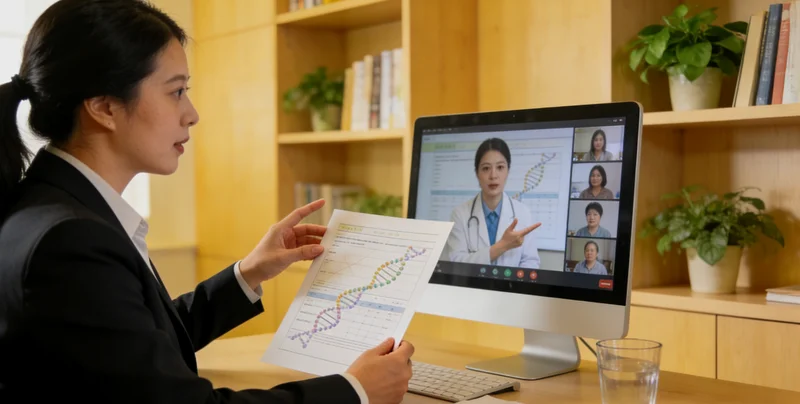 茂名医生与患者解读基因检测报告