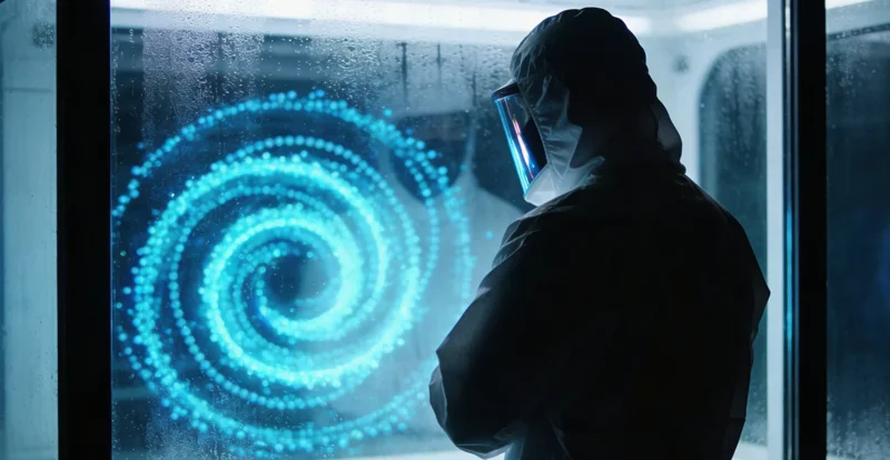 伊旗女性在医院进行遗传咨询表情