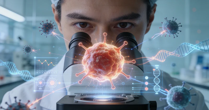 华亭女性与医生讨论乳腺癌病理报