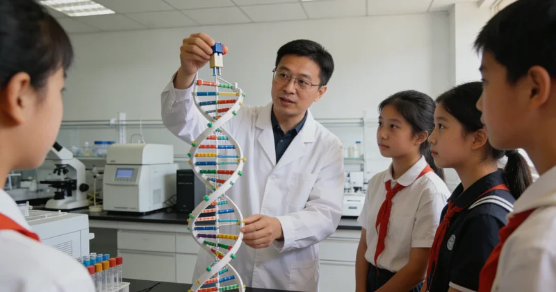 高科技基因测序实验室数据分析屏