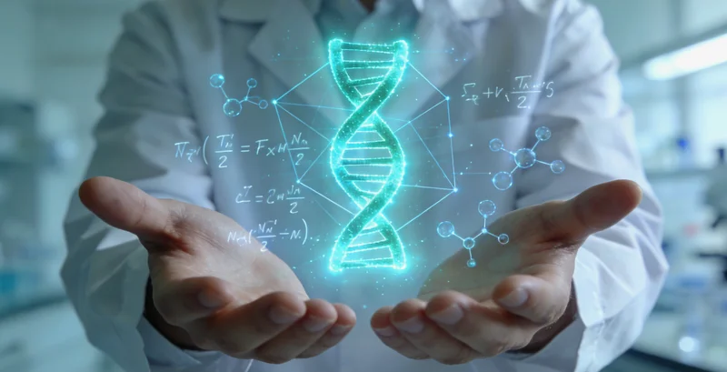 专业技术人员在实验室内进行基因