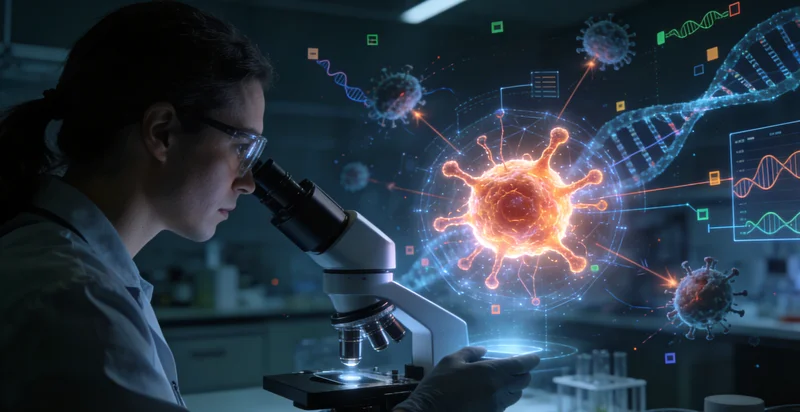 HER2阳性乳腺癌细胞示意图与