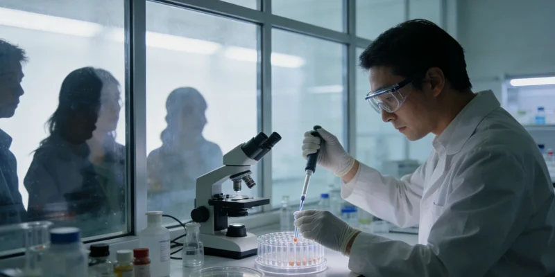 富锦基因检测机构实验室工作流程