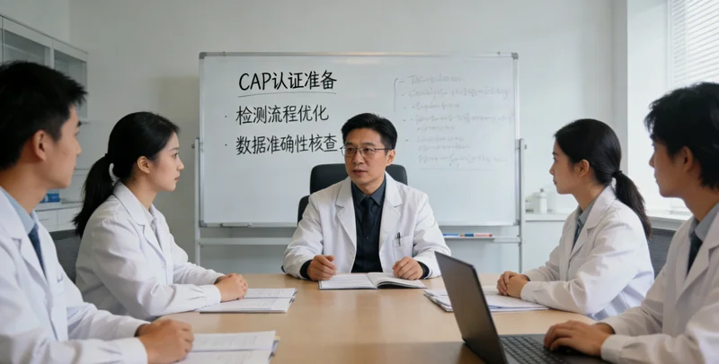 明光家庭共同面对健康决策温馨场