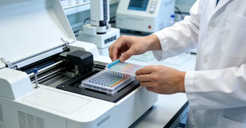 山南家庭共同查看和讨论基因检测