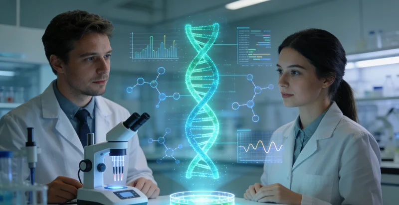 九江家庭共同讨论遗传检测报告与