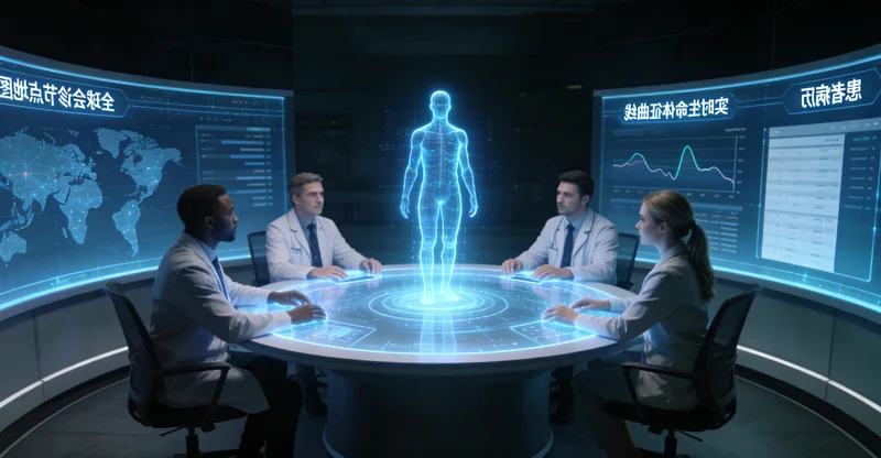 六安肺癌患者与医生讨论基因检测