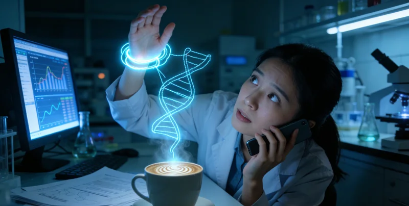 女性进行乳腺健康筛查示意图