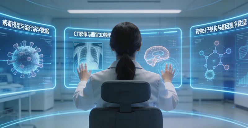 家庭健康管理与遗传风险咨询示意