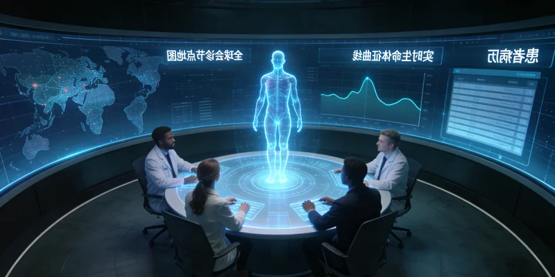 榆树中年男性与家人健康出行场景