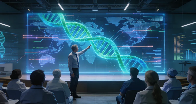 仙桃患者家属与医生沟通基因检测