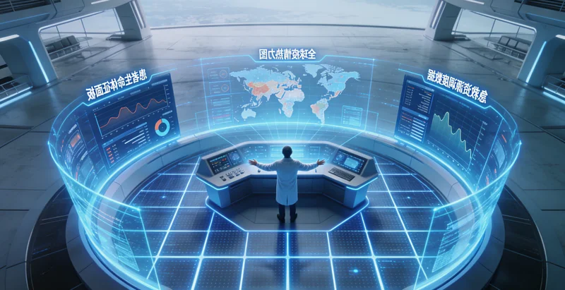 桂平医院或检测中心样本采集场景