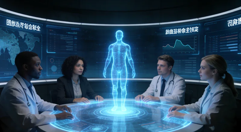 信宜胶质瘤患者与家人一起查看并