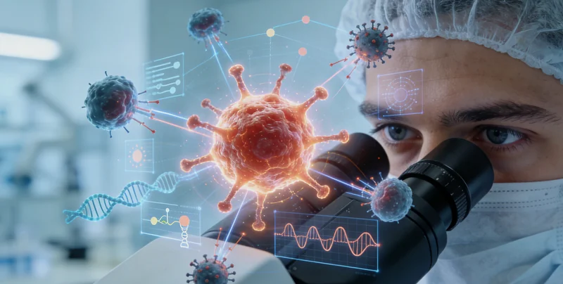 聊城医生与患者家属讲解基因检测