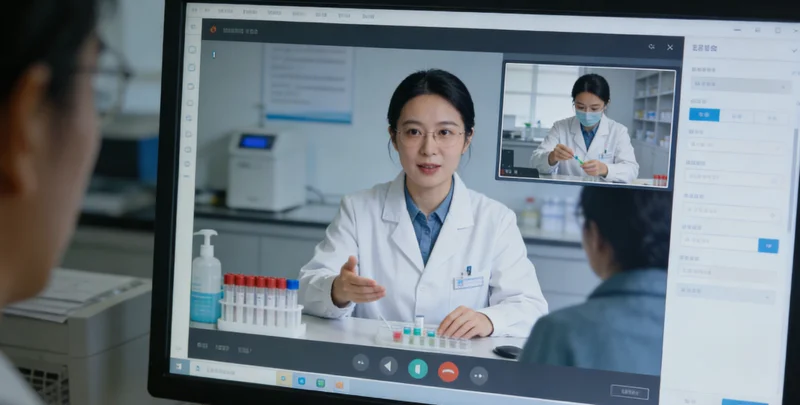 象征希望与健康的抽象灯光或守护