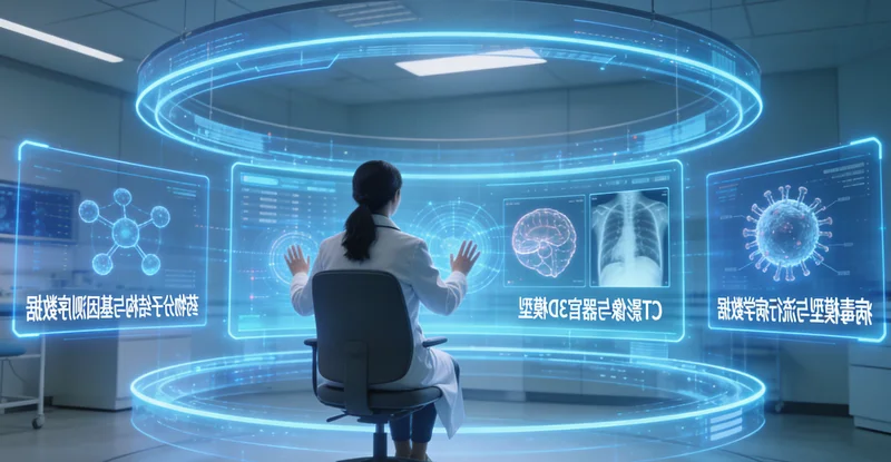 安国遗传咨询门诊医生向家庭解释