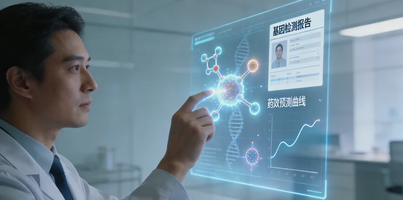 白山肠癌基因检测科学原理示意图