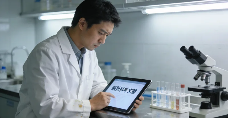 中心实验室技术人员进行DNA测