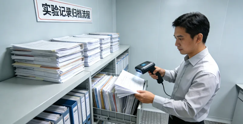 赤峰市民进行肠道健康检查示意图