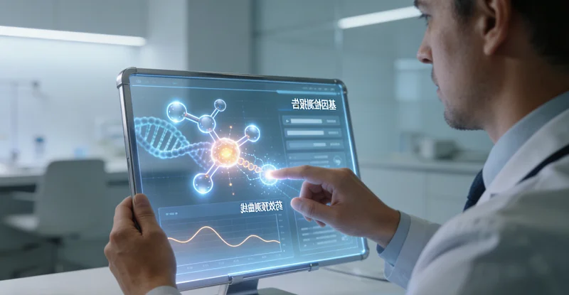 贵溪患者在医院与医生沟通基因检