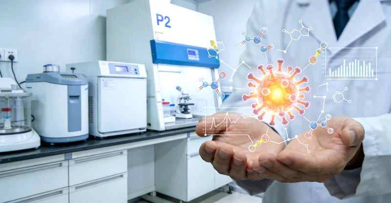 邳州周边基因检测实验室工作场景