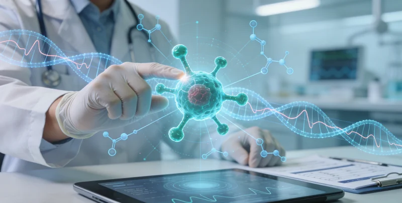 上海家庭共同查看健康报告并讨论