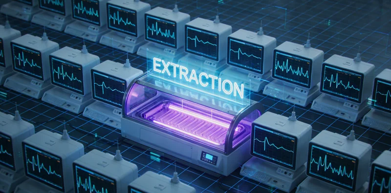 温州合作基因检测实验室内部工作