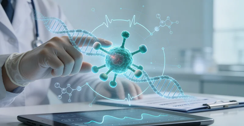 和田医生向患者家庭解读检测报告