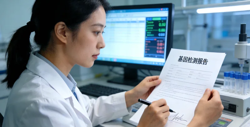 丹东PTEN基因检测报告示意