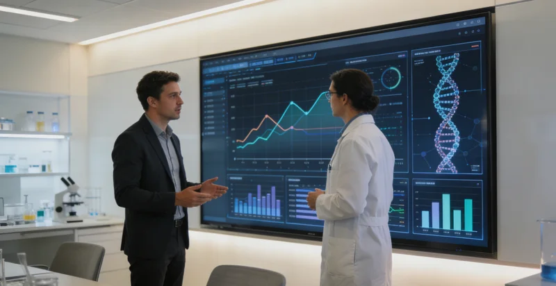 技术员在那曲合作实验室进行基因