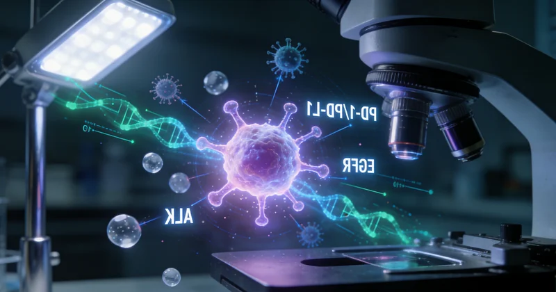 乌审旗医生向患者家属讲解肺癌基