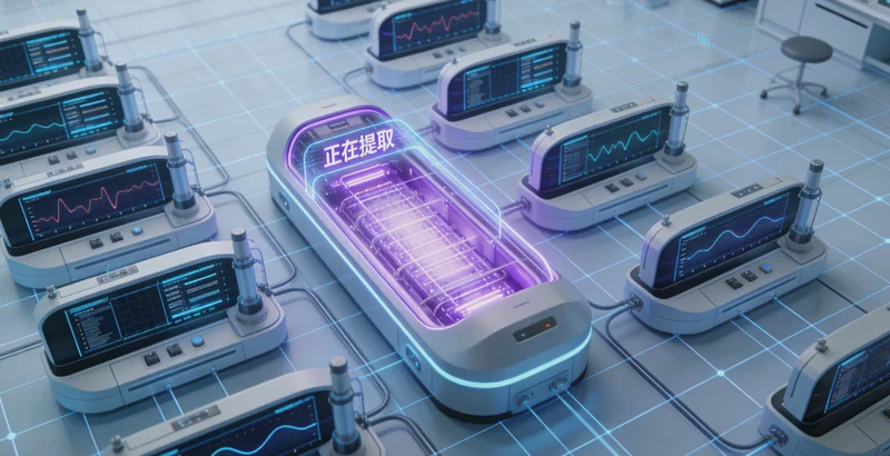 北流医院护士为居民进行静脉血采