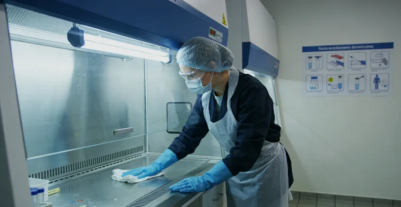 患者在医院进行心脏彩超检查监测