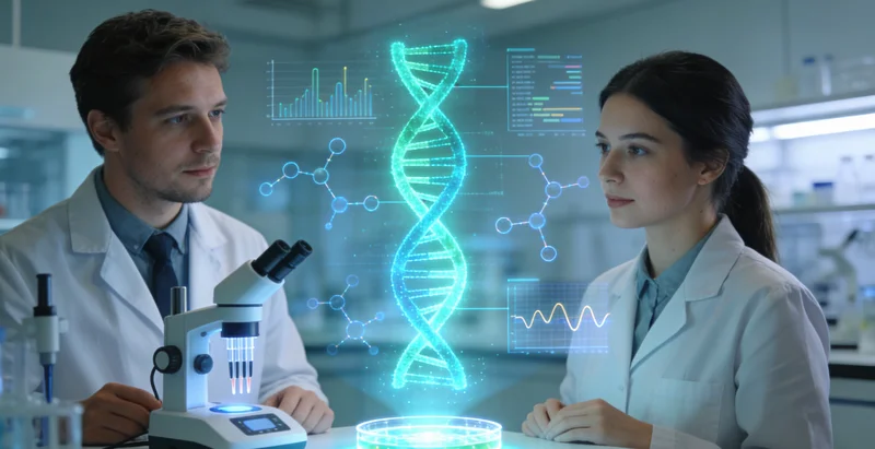 攀枝花病理科肠癌组织切片显微观