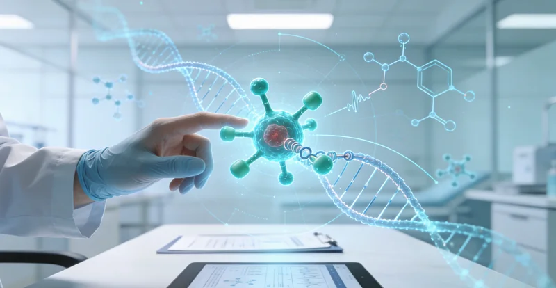 神木市民在医院进行叶酸基因检测