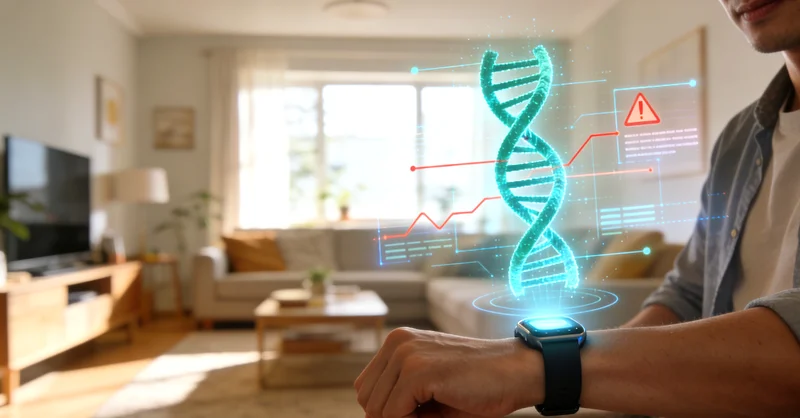 哈尔滨患者与医生共同查看基因检