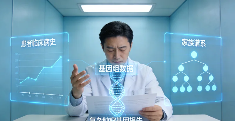 茂名家庭获得基因检测报告与医生