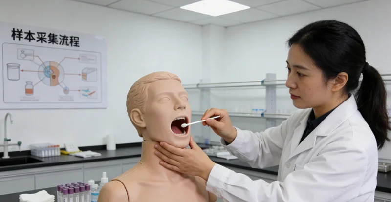 海安基因检测无创采样过程展示