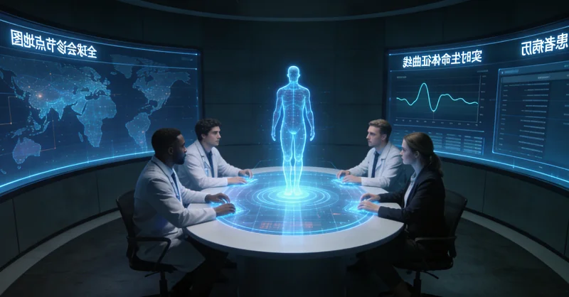 厦门肿瘤科医生与患者家属商讨基