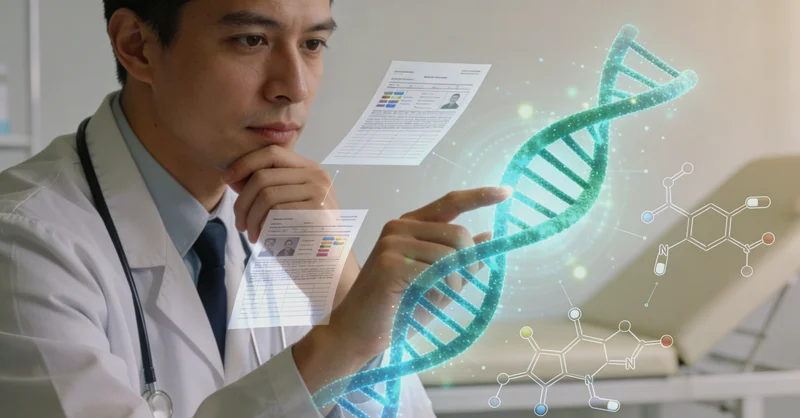 灵武专业人员为市民解读基因检测