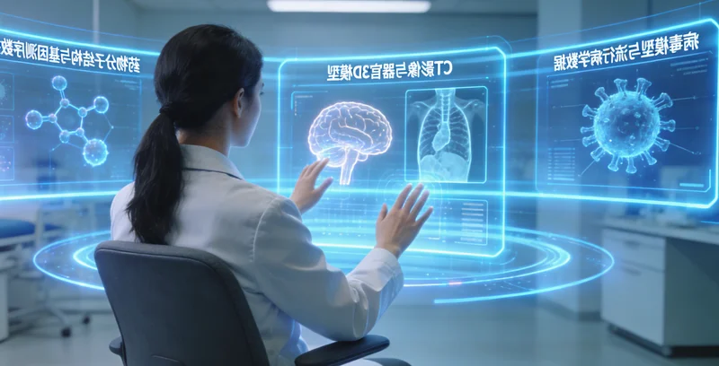 朔州医院医生进行甲状腺超声检查