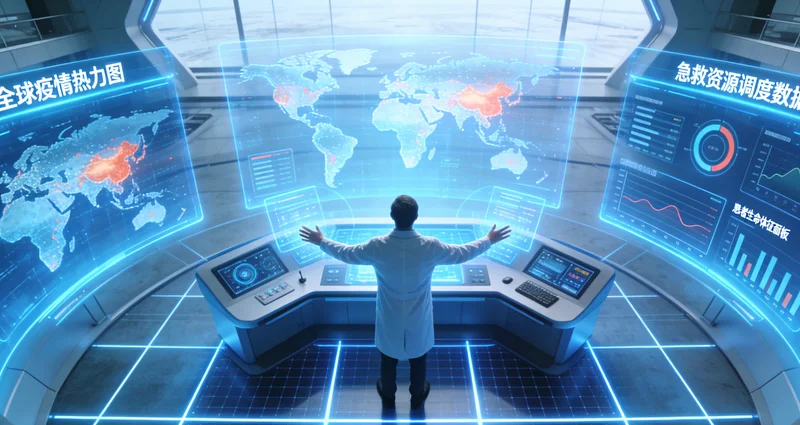 海阳家庭进行健康与遗传咨询场景