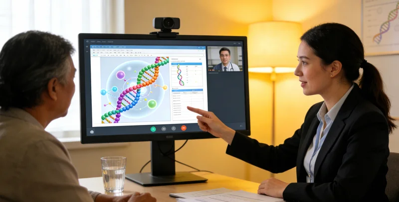 旬阳遗传咨询师与家庭沟通场景