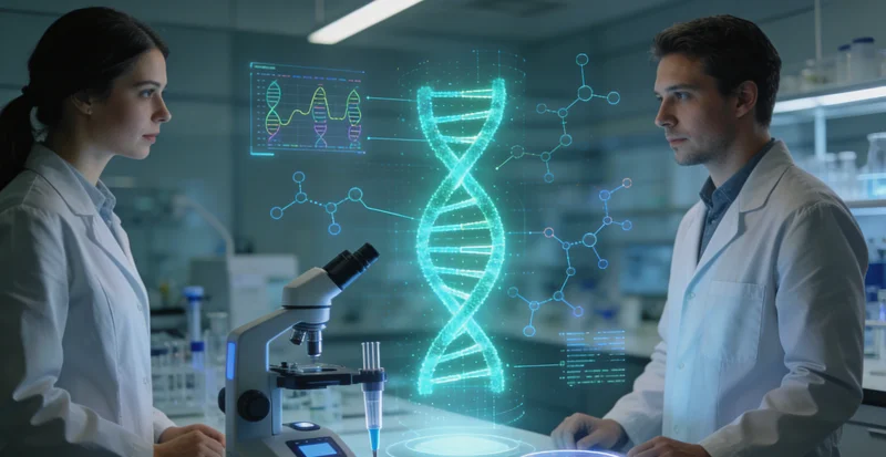 凯里医生与患者进行遗传咨询沟通