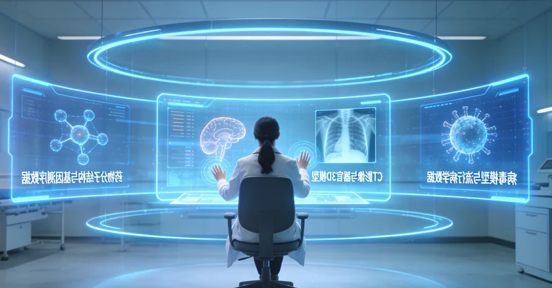 乐陵女性在医院进行遗传咨询场景