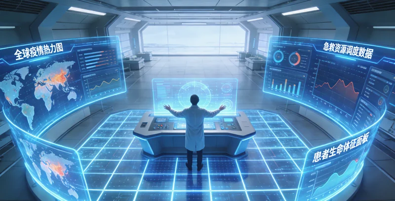 准旗现代化分子诊断实验室内部工