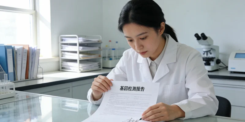 黄冈市民阅读基因检测报告单